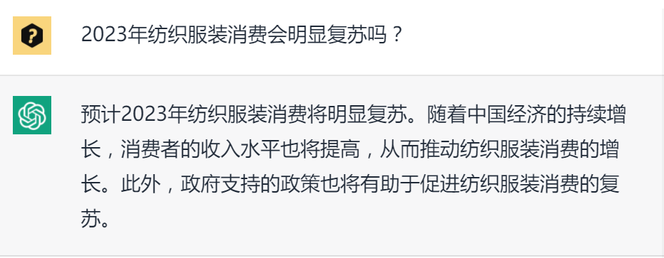 热点 | ChatGPT来了 我们和TA聊了聊纺织行业 热点 | ChatGPT来了 我们和TA聊了聊纺织行业