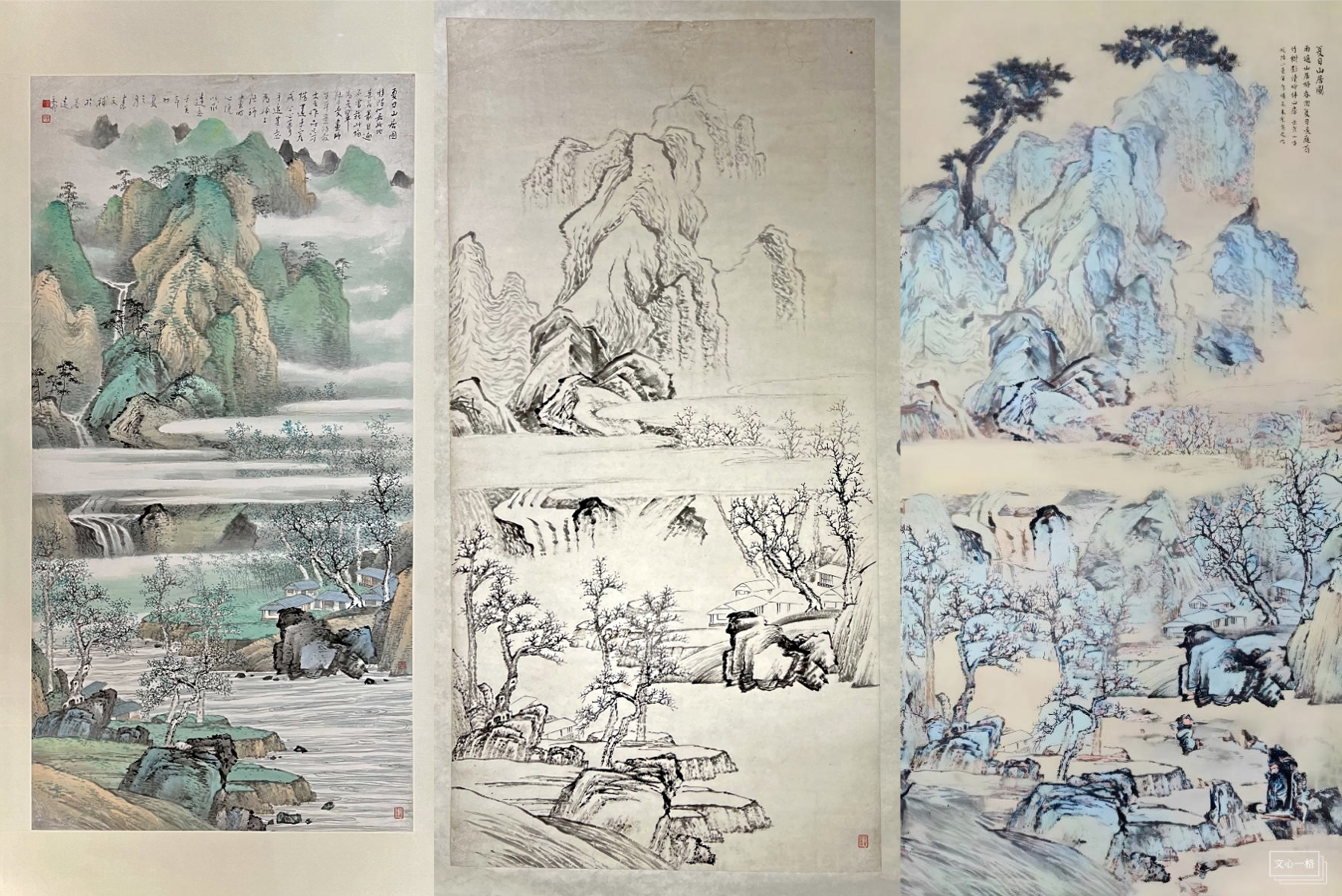 全球首拍!人机共创巨作夏日山居图将震撼拍卖,AI艺术新突破你看到了吗? 全球首拍!人机共创巨作夏日山居图将震撼拍卖,AI艺术新突破你看到了吗?