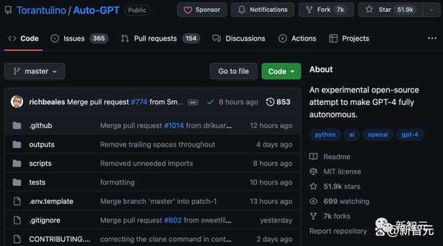 淘汰ChatGPT的Auto-GPT是炒作?自己跑代码,GitHub已破5万星 淘汰ChatGPT的Auto-GPT是炒作?自己跑代码,GitHub已破5万星