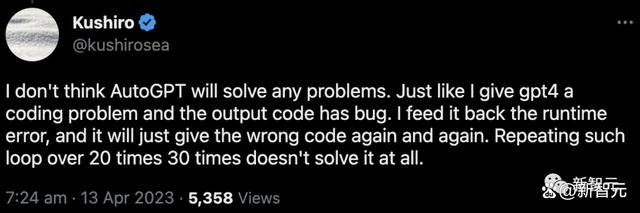 淘汰ChatGPT的Auto-GPT是炒作?自己跑代码,GitHub已破5万星 淘汰ChatGPT的Auto-GPT是炒作?自己跑代码,GitHub已破5万星