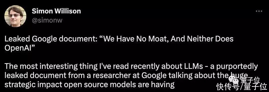 ChatGPT还能撑多久?谷歌内部文档揭示开源替代的未来冲击 ChatGPT还能撑多久?谷歌内部文档揭示开源替代的未来冲击