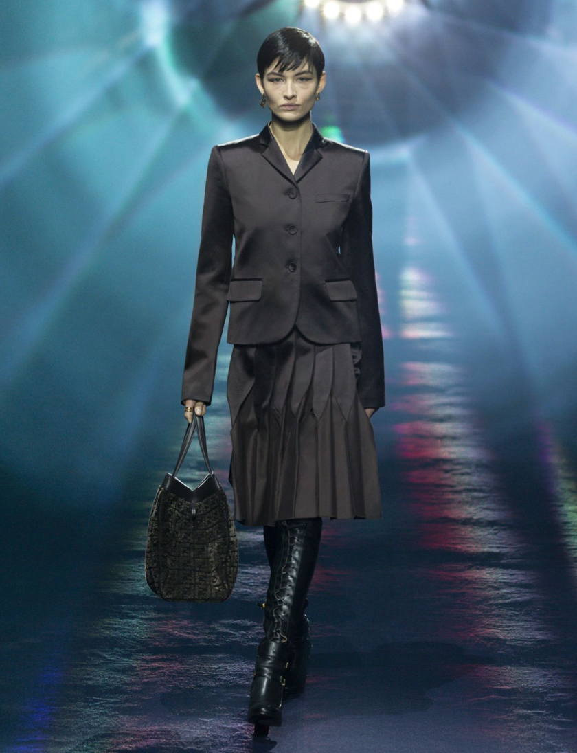 ✨FENDI米兰时装周:性别界限打破的时尚火花?🔥KimJones的古典朋克新尝试,柔中带刚的魅力 ✨FENDI米兰时装周:性别界限打破的时尚火花?🔥KimJones的古典朋克新尝试,柔中带刚的魅力