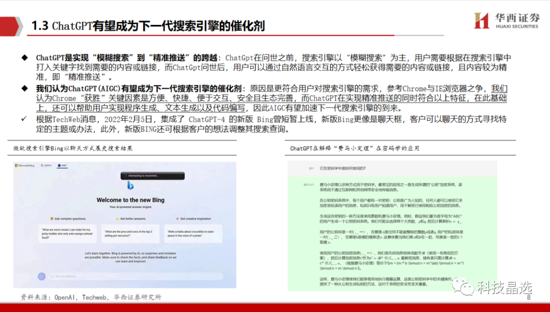 ChatGPT深度报告: 重新定义搜索“入口”(附下载) ChatGPT深度报告: 重新定义搜索“入口”(附下载)