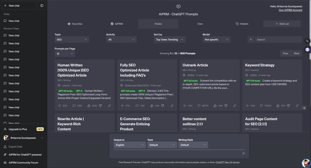 如何用ChatGPT达到最佳效果?两大Prompt工具推荐🔥 如何用ChatGPT达到最佳效果?两大Prompt工具推荐🔥