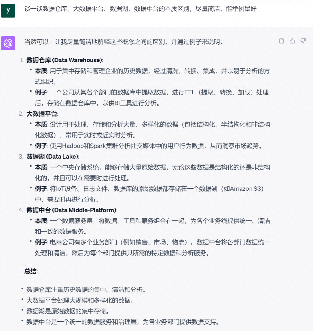 文心一言 vs ChatGPT，数据治理专业知识大比拼！