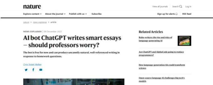 ChatGPT:互联网新纪元的敲门砖? ChatGPT:互联网新纪元的敲门砖?