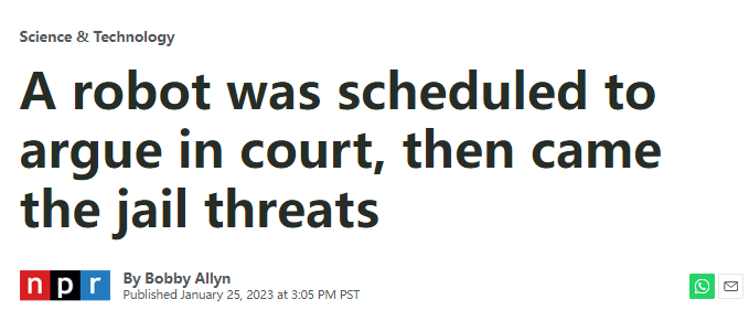 首例AI律师险些出道!这类法务岗位或将被机器取代 首例AI律师险些出道!这类法务岗位或将被机器取代