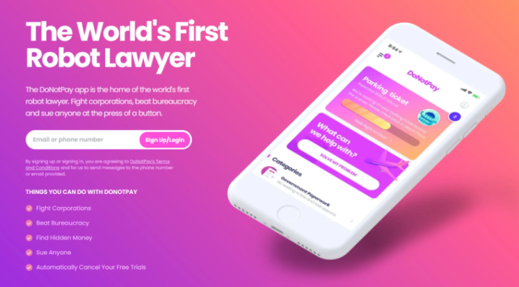 AI律师将首次在法庭亮相,为两起超速罚单辩护,人类只需听从AI指令就可以打官司? AI律师将首次在法庭亮相,为两起超速罚单辩护,人类只需听从AI指令就可以打官司?