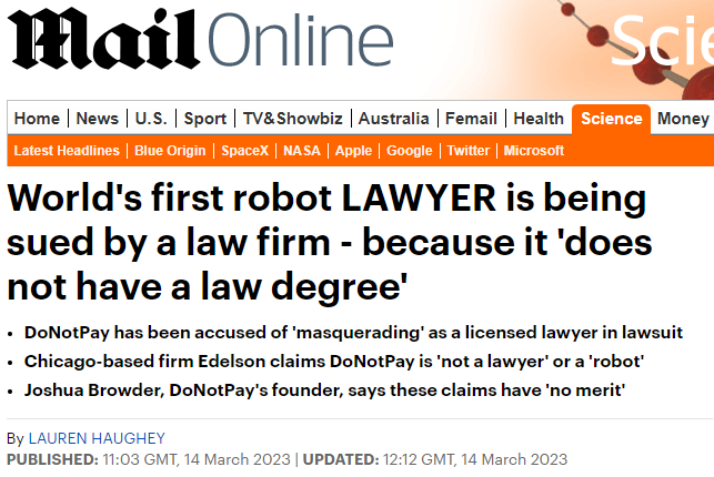 AI律师挑战传统法律行业，引行业巨变