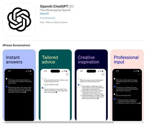 ChatGPT手机APP上架:随时随地与人工智能助手交流 ChatGPT手机APP上架:随时随地与人工智能助手交流