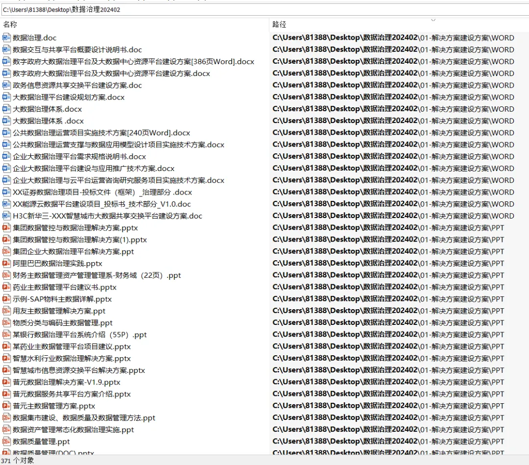 300+份数据治理解决方案建设方案及报告合集,一猹就有!PPT、PDF及docx全覆盖! 300+份数据治理解决方案建设方案及报告合集,一猹就有!PPT、PDF及docx全覆盖!