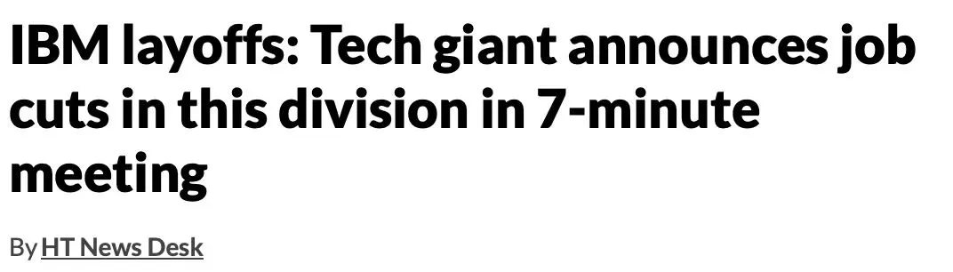 资讯丨中国地质大学教授论文忘删GPT提示!IBM再次经历大规模裁员潮!纽约大学新生花费一万美元实习! 资讯丨中国地质大学教授论文忘删GPT提示!IBM再次经历大规模裁员潮!纽约大学新生花费一万美元实习!