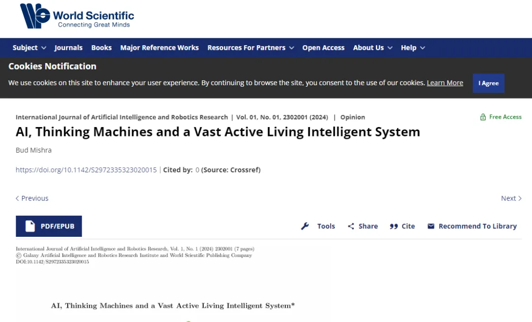 纽约大学 Bud Mishra 教授：AI 时代，人类与智能机器如何共生？