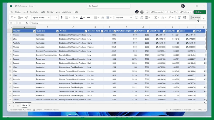 用AI做Excel，说人话自动处理表格，太爽了！（附赠ChatExcel网站）